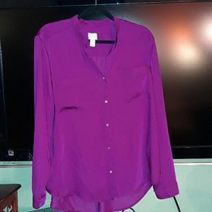 Chico's front buttoned shirt